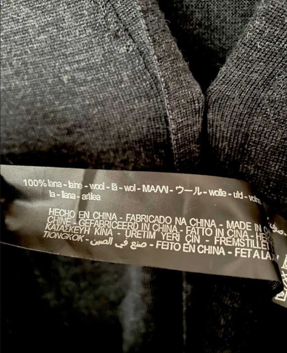 Kardigan Zara Knit 100% merino długi poszukiwany