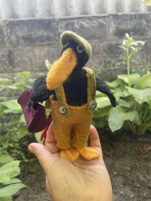 Валяные игрушки.