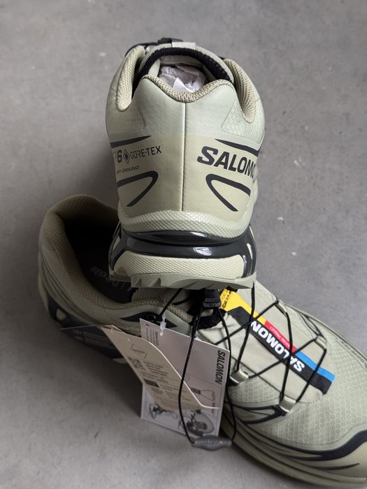 Оригинал Salomon XT-6 Gore Tex Tea Peat (478638) зимние саломони