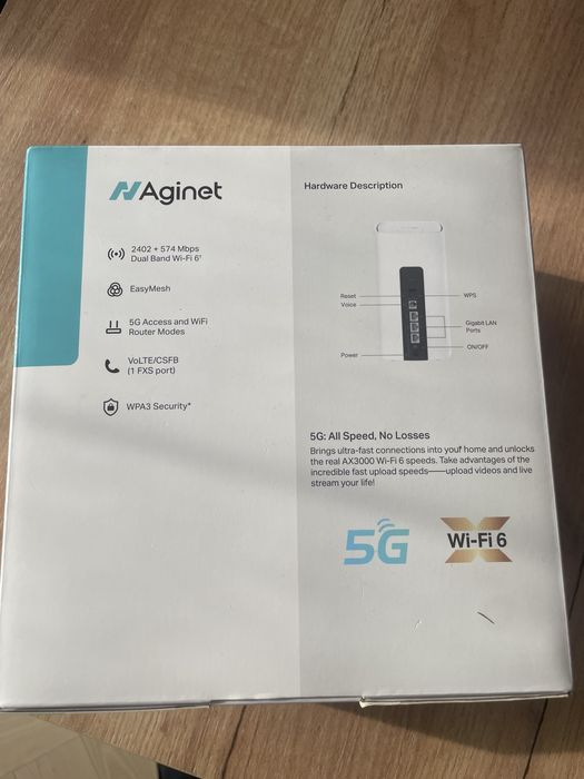 Router Tp-link NX510V  5G AX3000 na karte sim, Wifi6 m, Telefon