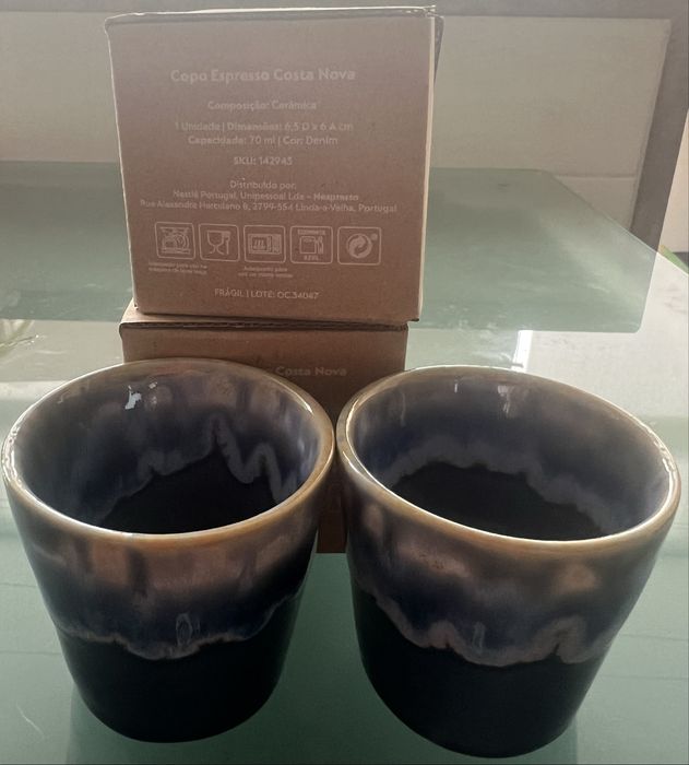 Conjunto 6 chávenas COSTA NOVA