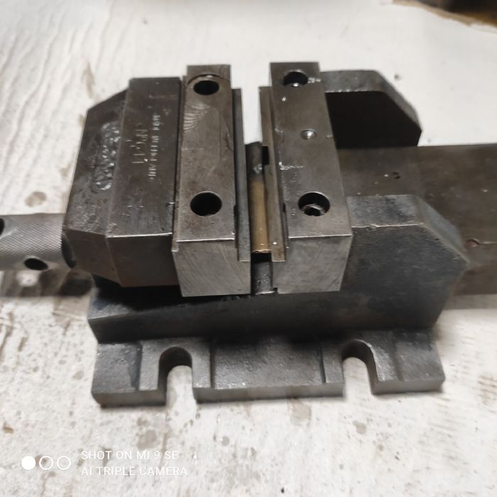 Imadło maszynowe frezarko wiertarskie