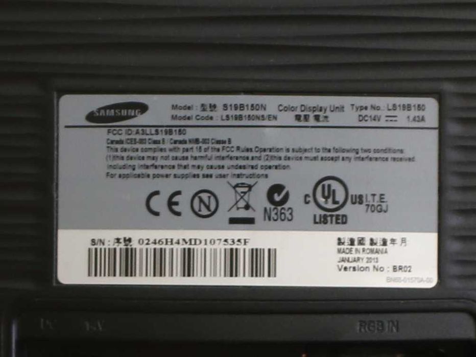 SAMSUNG 19'' Monitor424542873269708802
