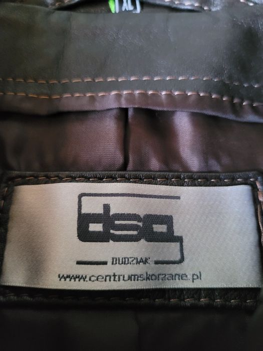 Kurtka skórzana męska