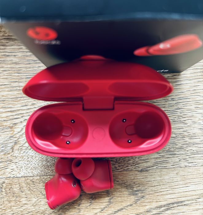 Słuchawki bezprzewodowe Beats Studio Buds Dokanałowe Czerwony