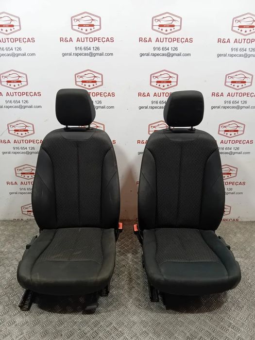 Conjunto Bancos Frente Frontais Trás Traseiros BMW Série 1 F20 Tecido