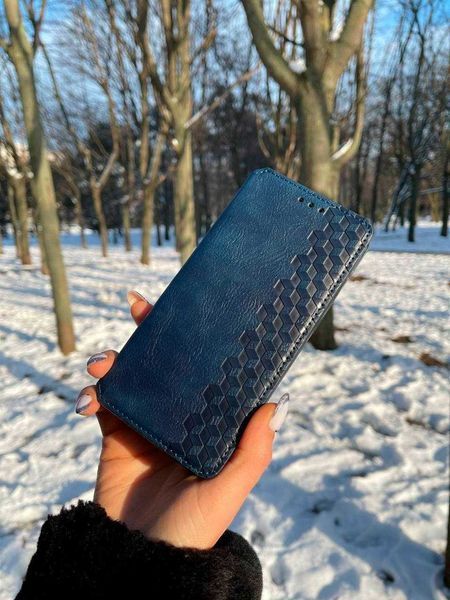 Чохол книжка Premium з 3D тисненням у вигляді кубіка Xiaomi Redmi 10