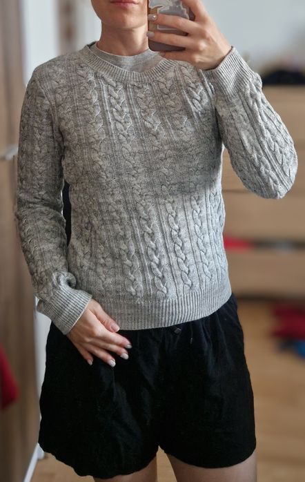Bawełniany lekki sweter