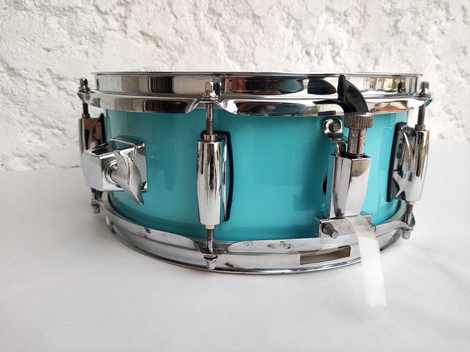 Tarola Eastar 12"x5" Azul + Tripé | Compact Snare