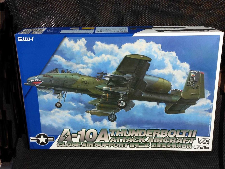 Сборная модель самолета A-10A Thunderbolt II GWH 1/72