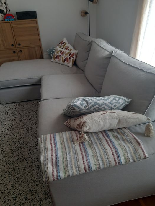 Sofá 3 lugares com Chaise longue