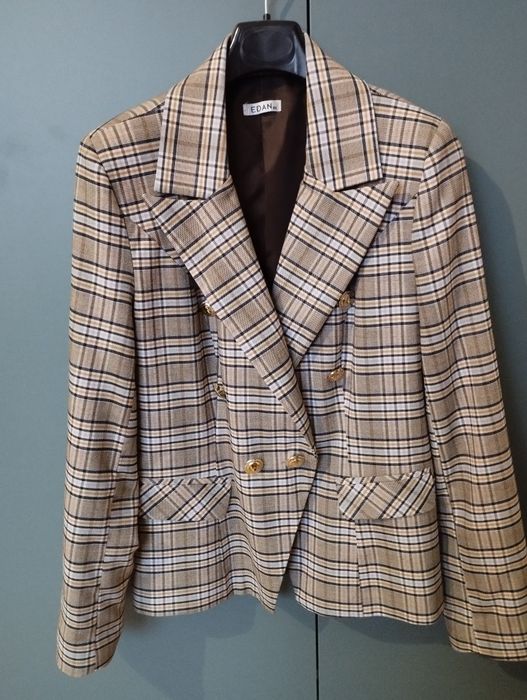 Marynarka EDAN w kratkę