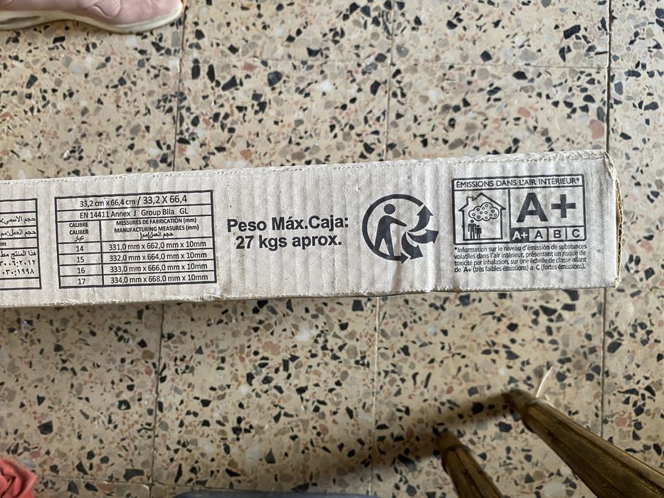 Mosaico de chão ou parede efeito Xisto Negro – NOVO