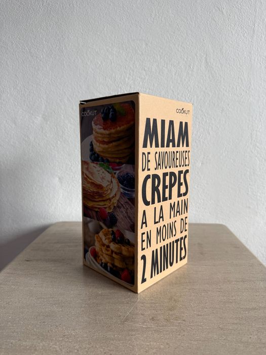 Garrafa para fazer crepes e pancakes da Cookut