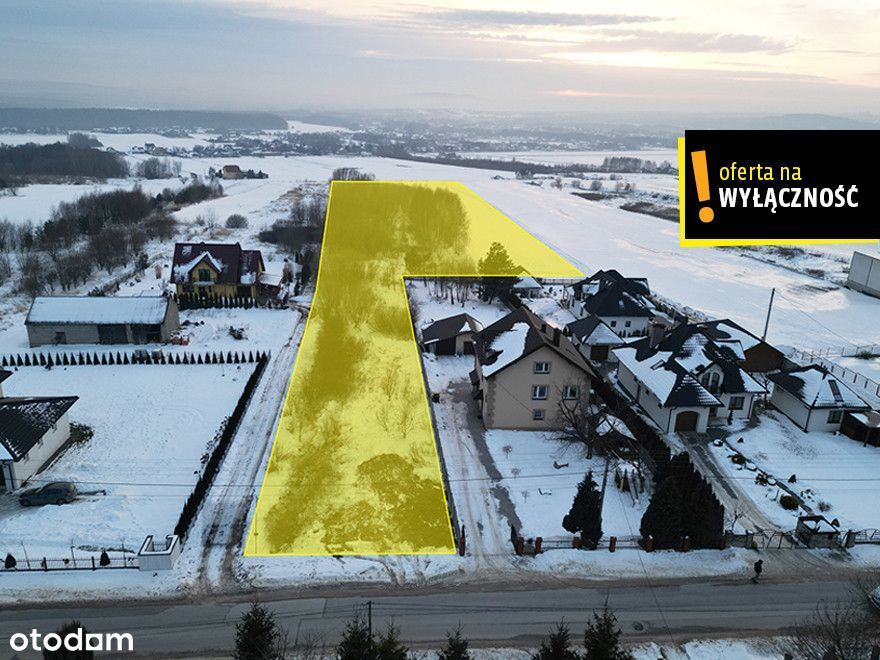 Atrakcyjna działka w Masłowie