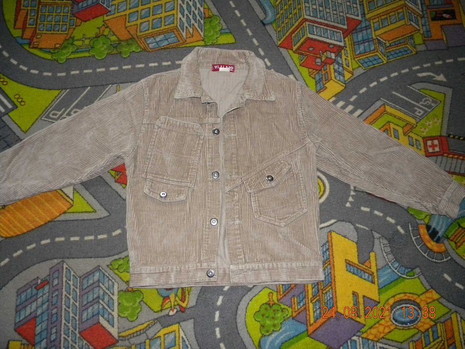 Kurtka sztruksowa rozmiar 140-146