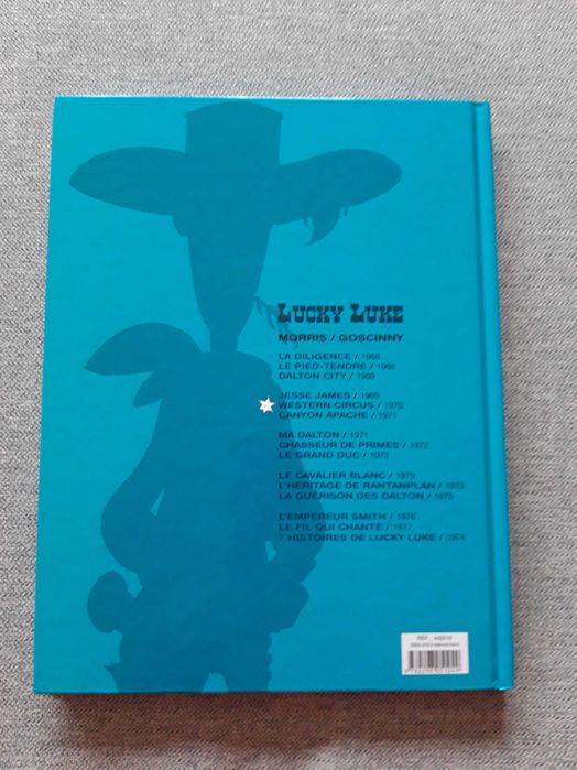 BD álbum Triplo Lucky Luke