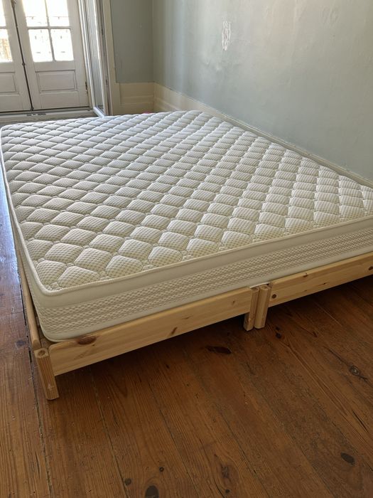 Colchao COLUNEX Novo -oferta cama Ikea