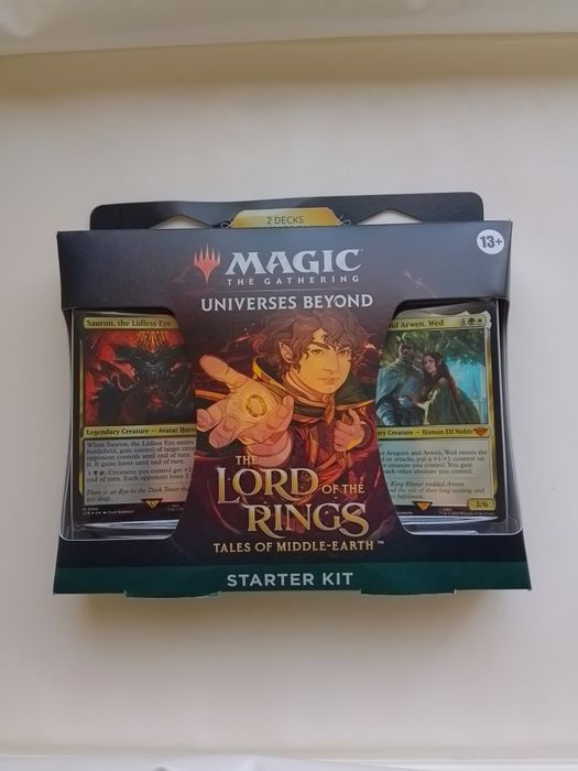 Coleção completa decks Lord of the Rings MTG