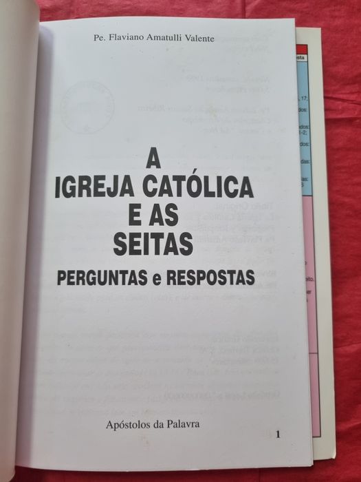 A igreja católica e as seitas , perguntas e respostas
