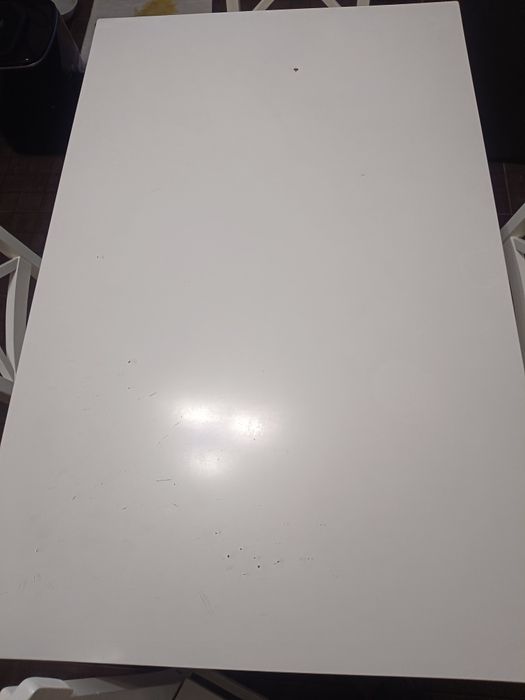 Стіл EJBY д.118см білий + 4 Стільці EJBY білий