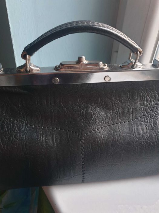 torba kuferek skórzany