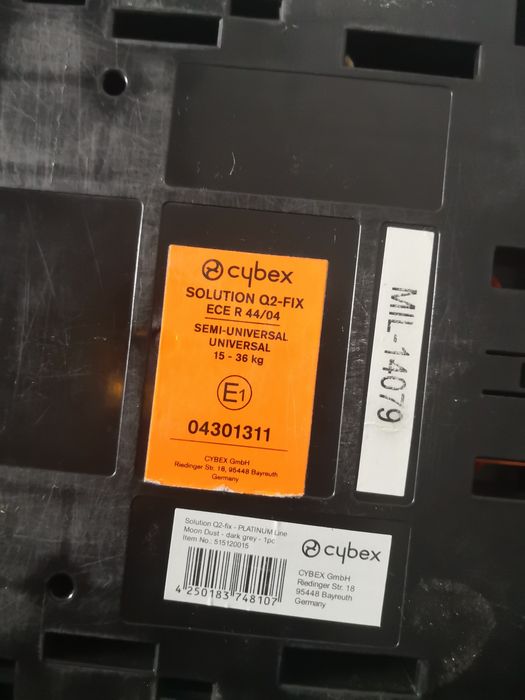Cadeira auto Cybex Solution Q-Fix