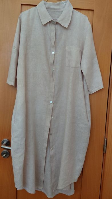 Vestidos em linho vestem M e L