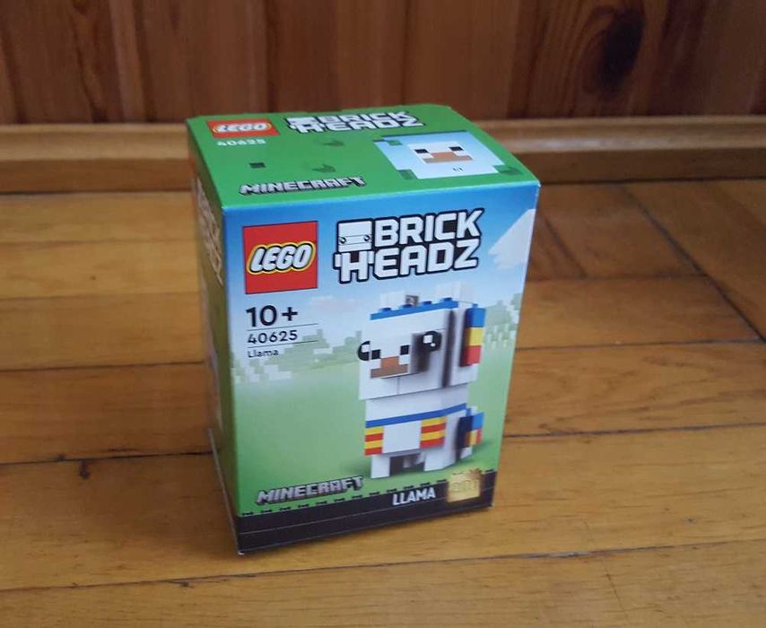 LEGO 3x BrickHeadz Minecraft - 40625 Lama + 40624 Alex