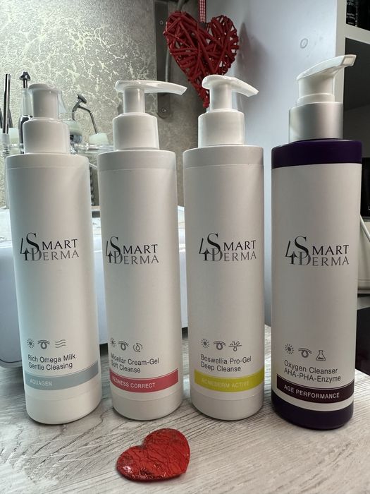 Smart4derma муси, гелі  для вмивання і тонери , є розпив