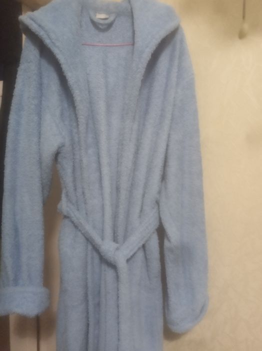 Махровый женский халат