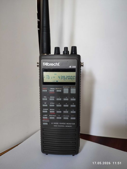Skaner, odbiornik, radio 0,1-2060MHz Albrecht  AE 300 i AE 400