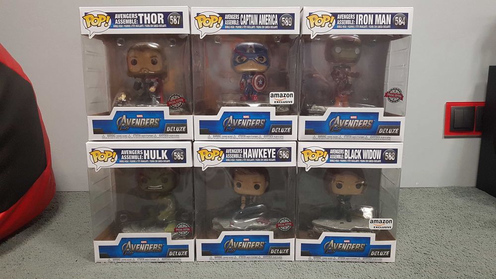 Avengers Assemble Funko Pop Komplet (6szt.)