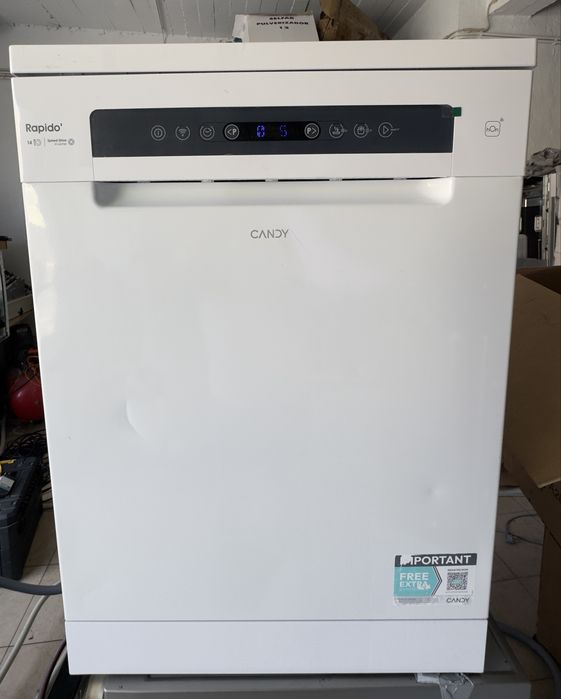 Máquina de Lavar Loiça Candy  CF 5C7F1X 15 Conjuntos (Inox)