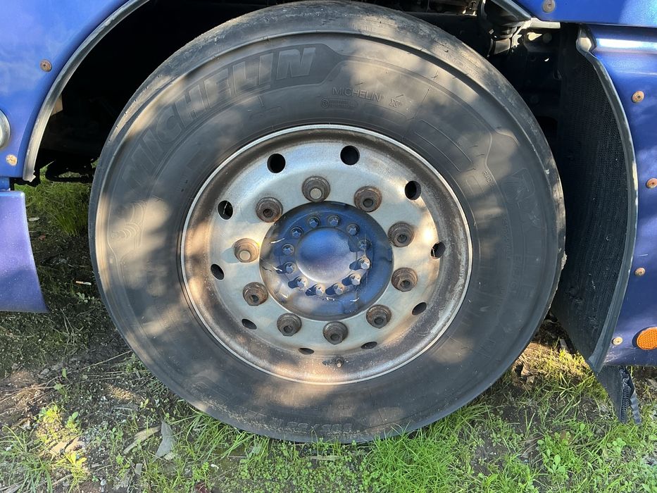 JANTES ALUMINIO E PNEUS CAMIAO MAN EURO 6 ANO 2007 R22.5
