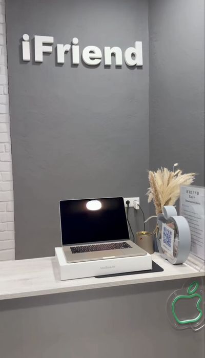New open/box Macbook Air 15” M4 16/256Gb Starlight, гарантія 12 міс від магазину iFriend