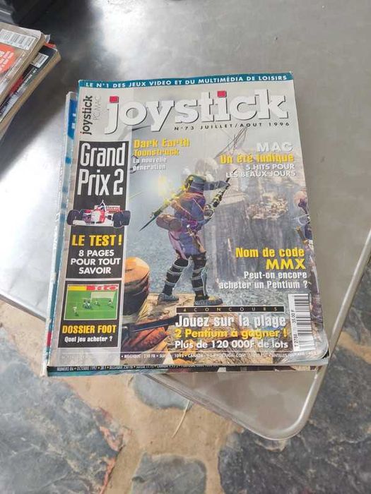 Revistas de videojogos antigas Joystick