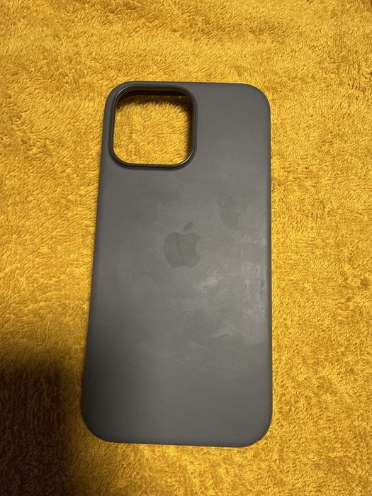 Etui Apple Silicone Case iPhone 16 Pro Max Stone Gray