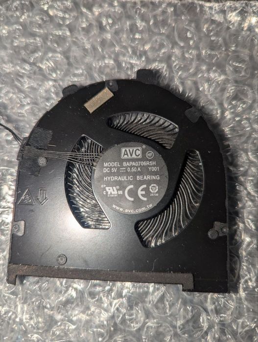 Lenovo ThinkPad e490 e590 e490s fan кулер охолодження AVC