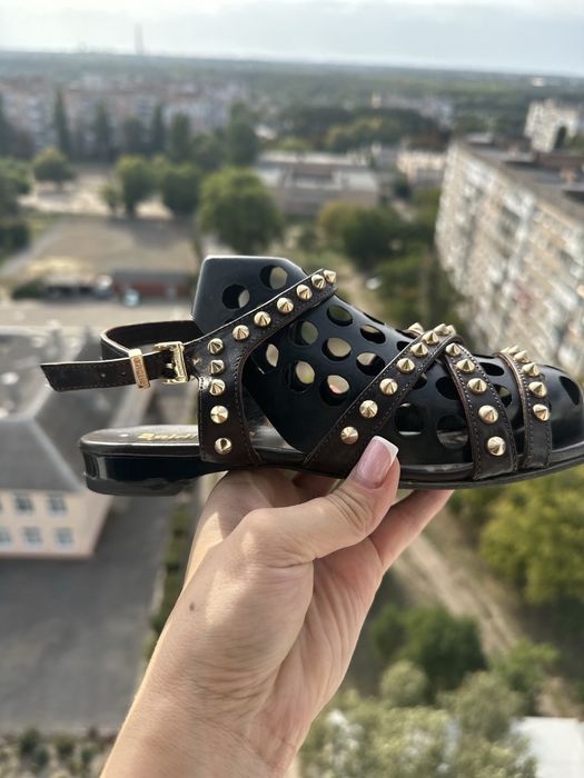 Baldinini Италия босоножки сандали босоніжки кожа на плоской  р 36