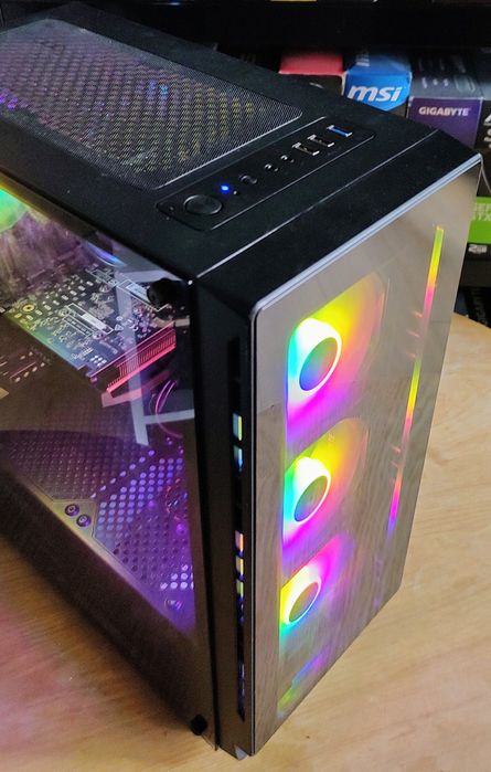 Komputer stacjonarny/gamingowy, Ryzen 5 1600, GTX 1050 Ti, 8 GB RAM , SSD
