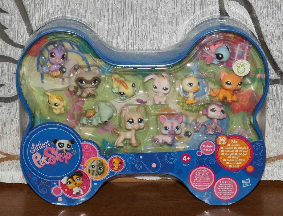 Littlest Pet Shop LPS #1643 shorthair #1647 dog zestaw #1643