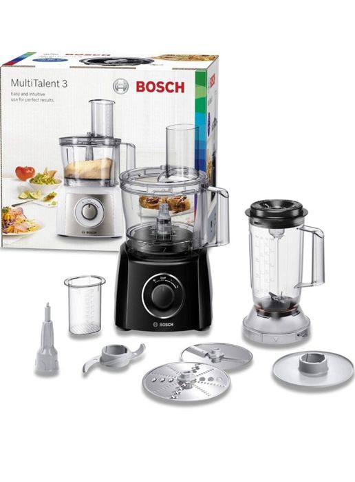 NOVO - BOSCH Robot de cozinha MultiTalent3, Processador de alimentos