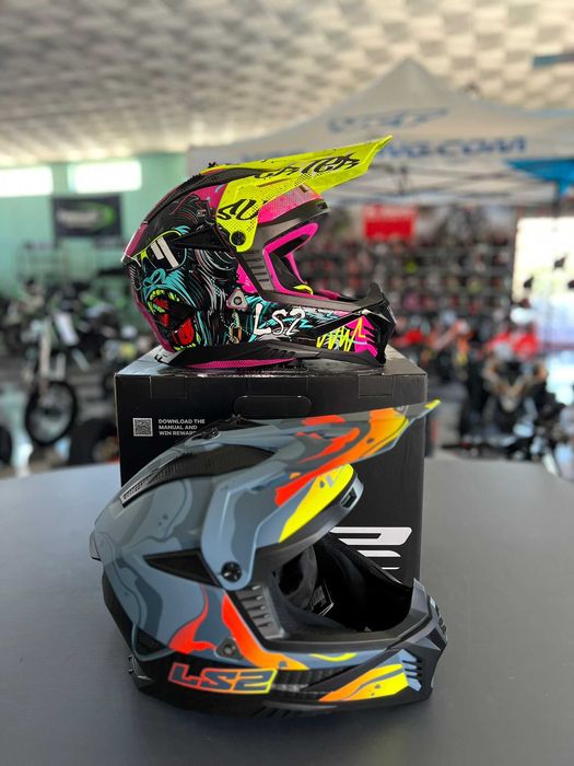Capacete cross /enduro LS2 MX700 Subverter - Redução de Preço