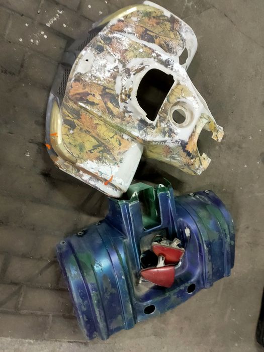 Plastiki lampy quad 110, 125