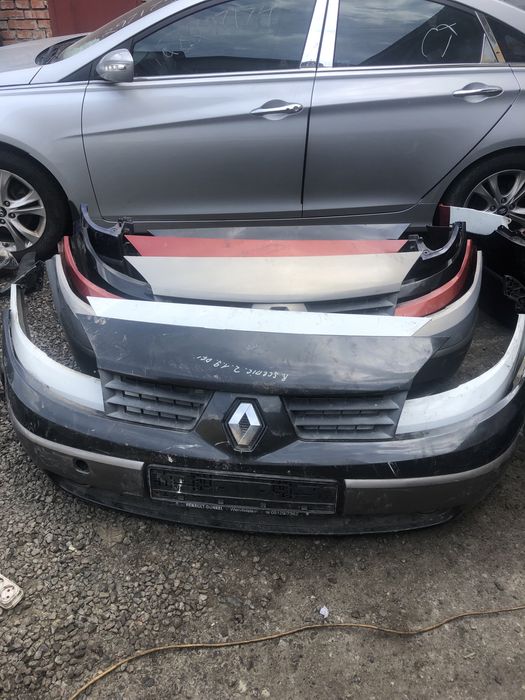 Бампер передний на Рено Сценик 2 Рено Меган 2 renault Scenic 2: 50 ...