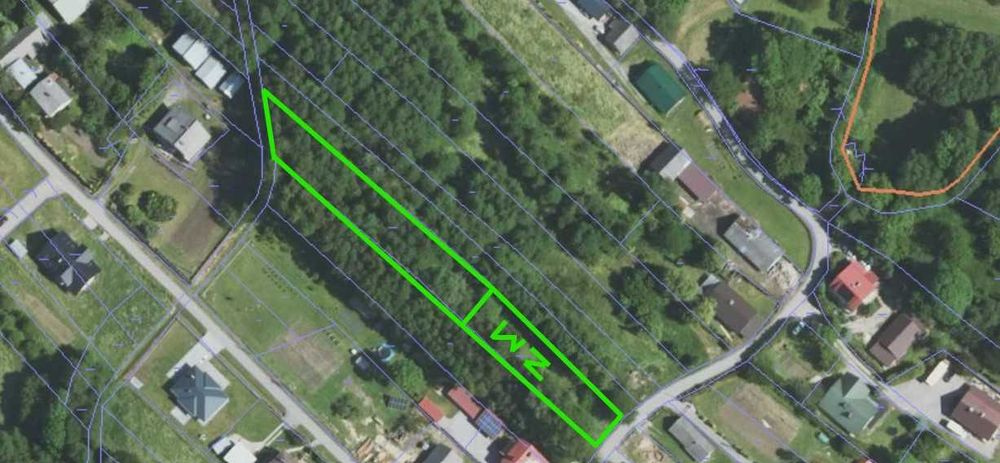 Działka na sprzedaż. Ropczyce - Witkowice ul. Rolnicza, WZ, 20ar.
