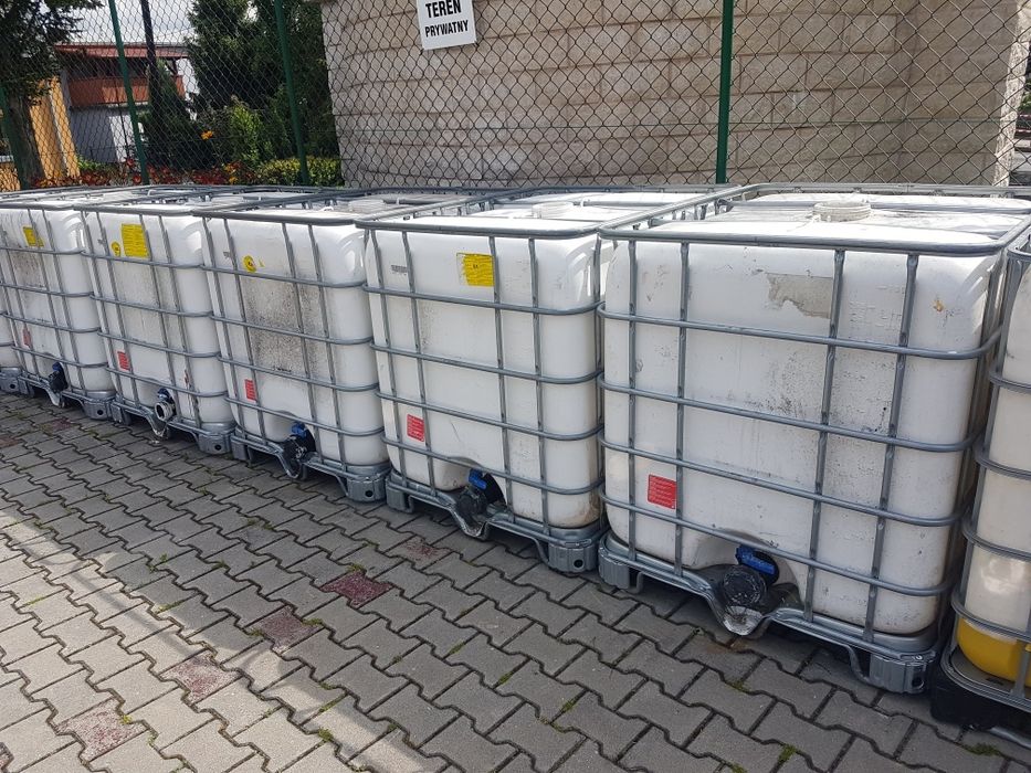Zbiornik 1000l paletopojemnik zbiorniki beczka mauser ibc rsm woda