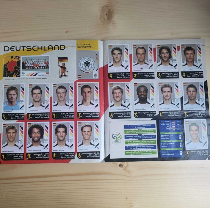 Caderneta Panini FIFA World Cup 2006 (Completa)