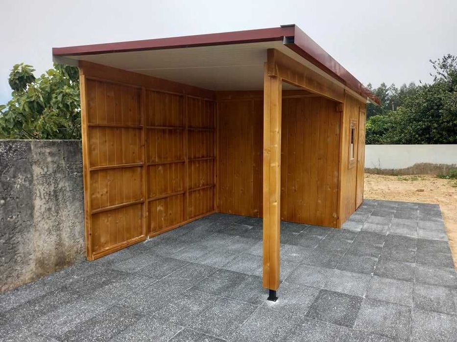 abrigo de jardim - Madeira&Conforto - cmb.10